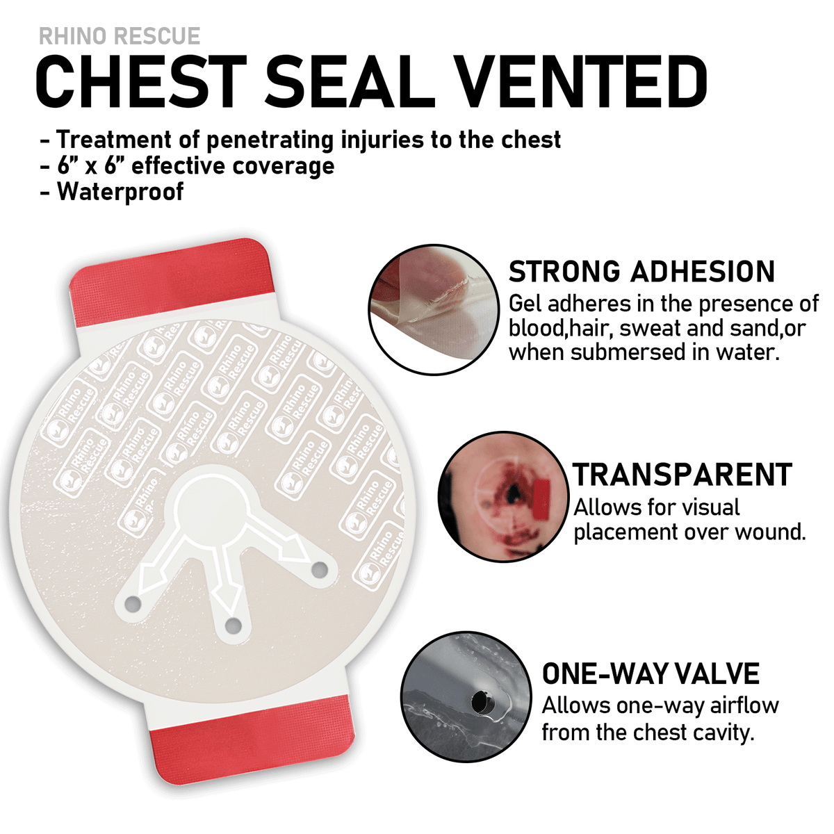 Rhino Rescue Vented Chest Circular (3/4 CHANNEL)