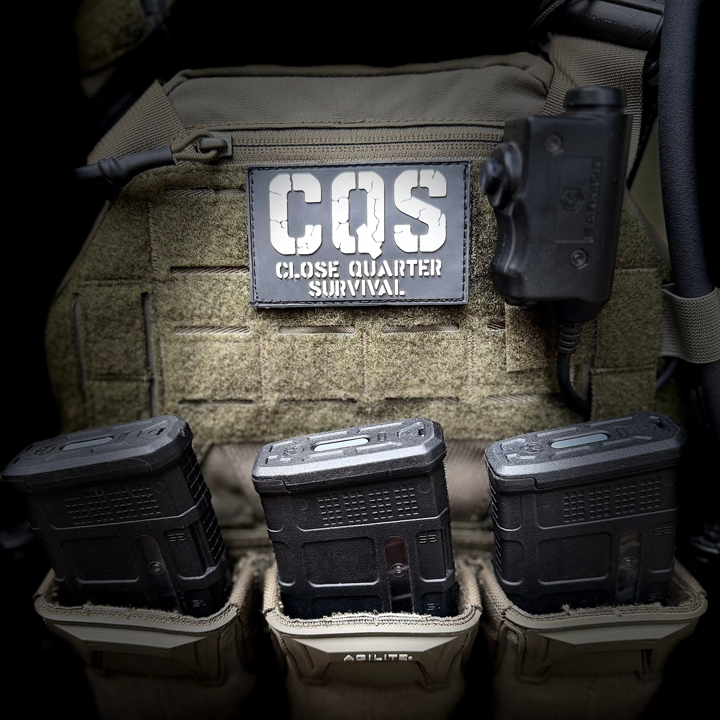 CQS PVC Velcro Patch