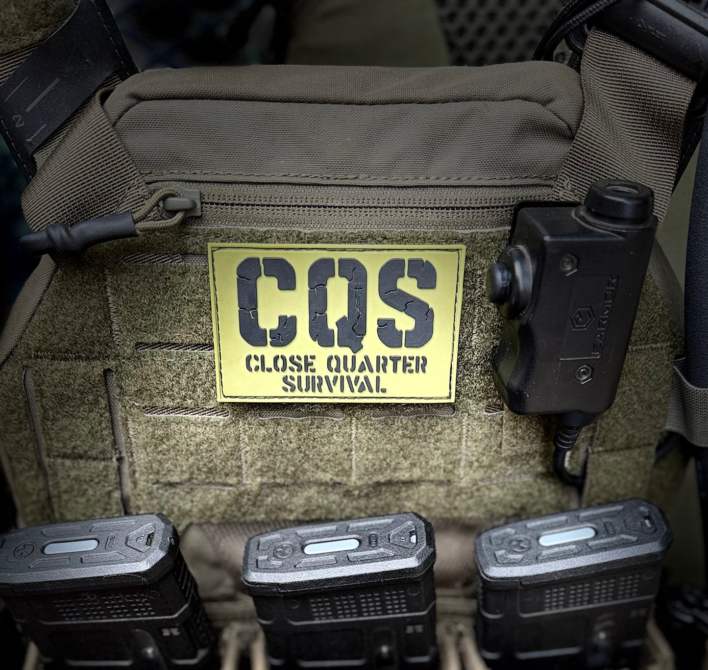 CQS PVC Velcro Patch