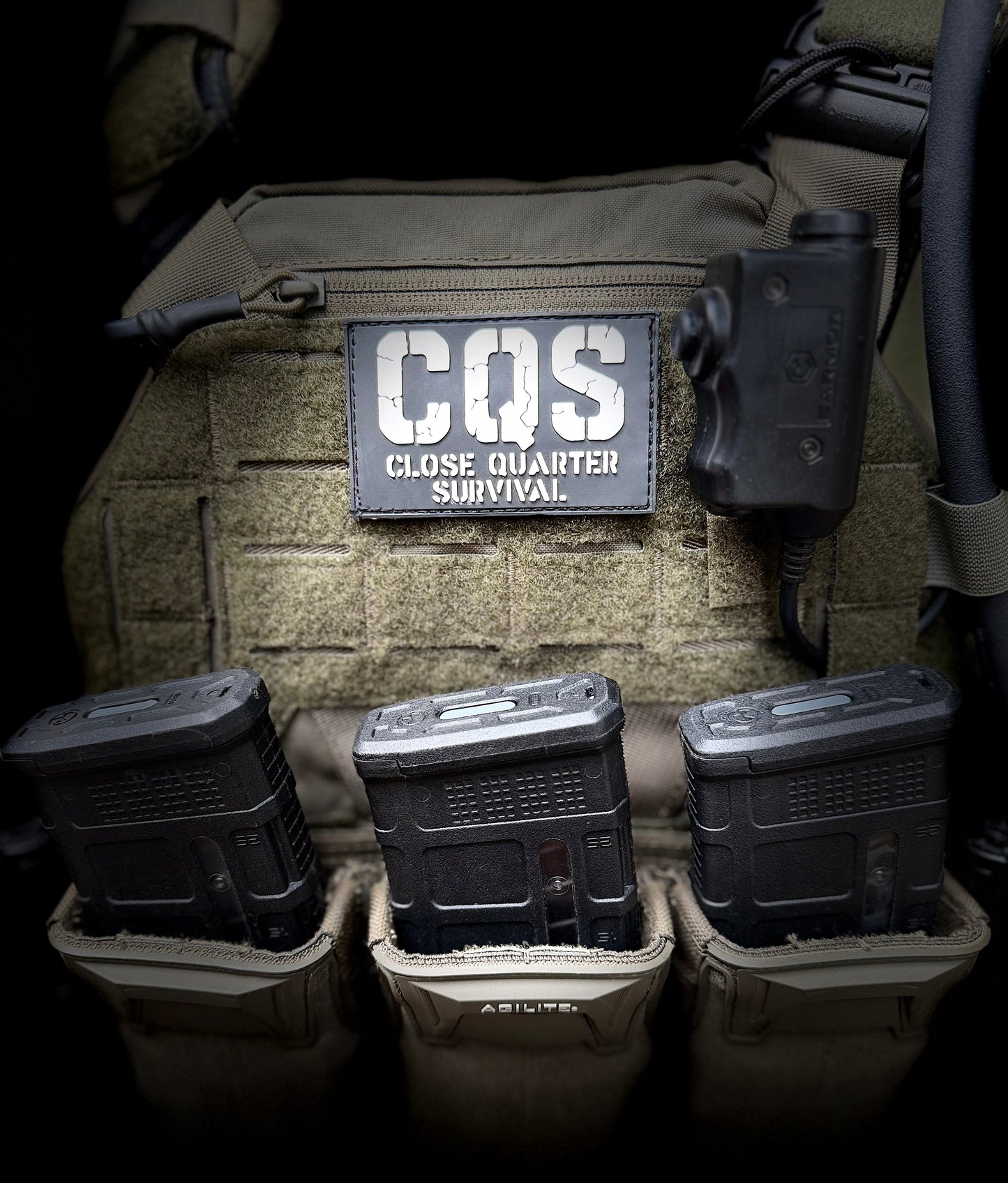 CQS PVC Velcro Patch