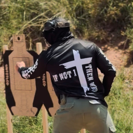 CQS Black "If not I" Sunshirt