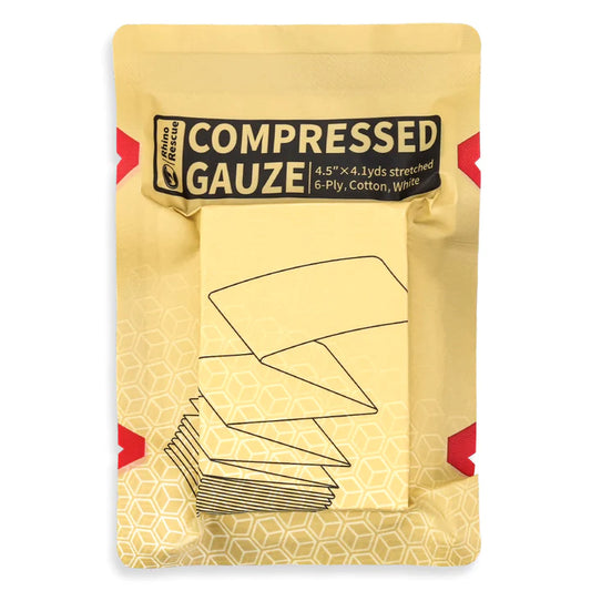 Rhino Rescue Z-Fold Compressed Gauze