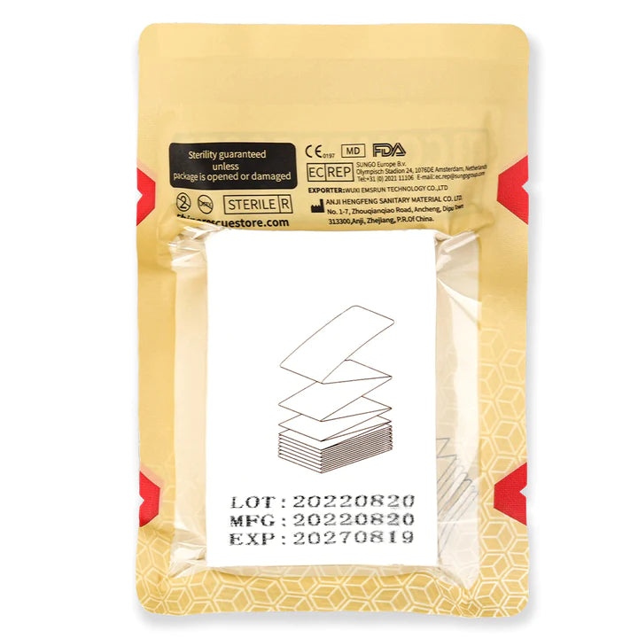 Rhino Rescue Z-Fold Compressed Gauze