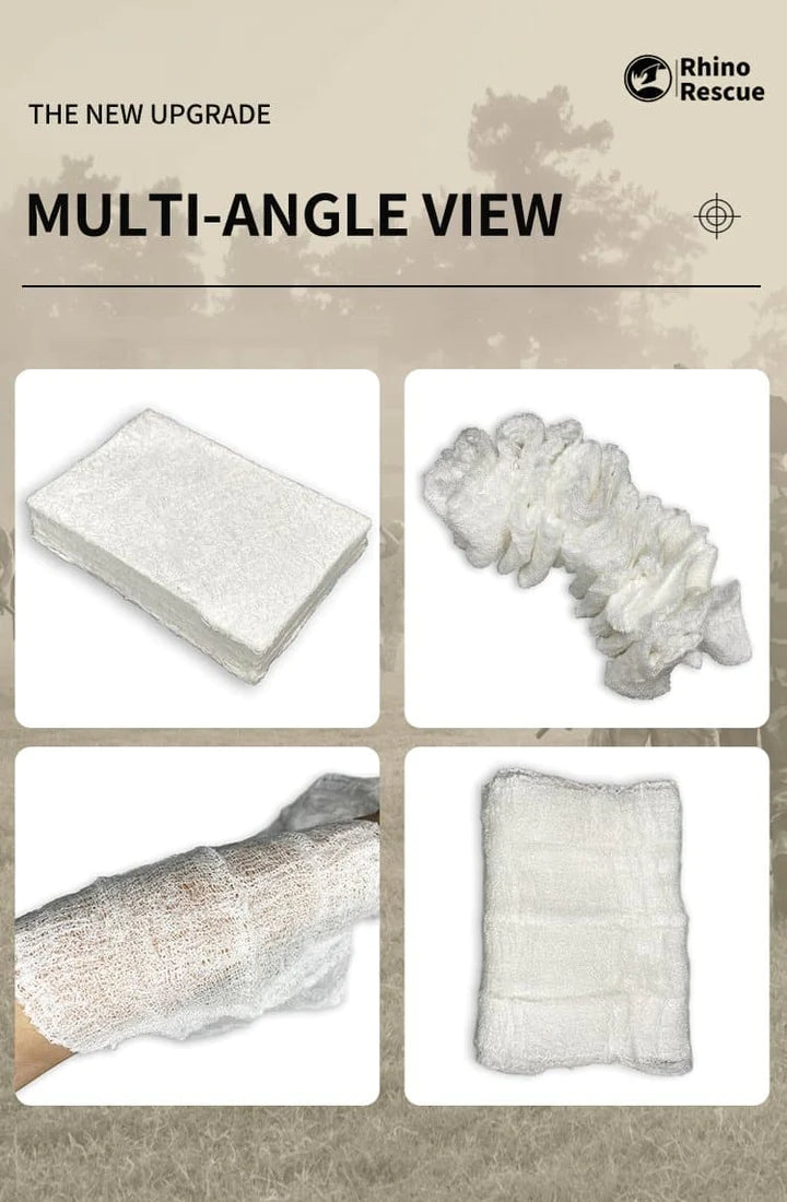 Rhino Rescue Z-Fold Compressed Gauze